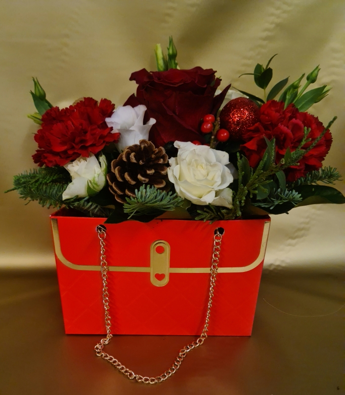 Christmas designer bag